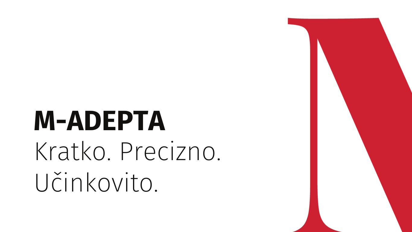 M-adepta, stručnost koja čini razliku.